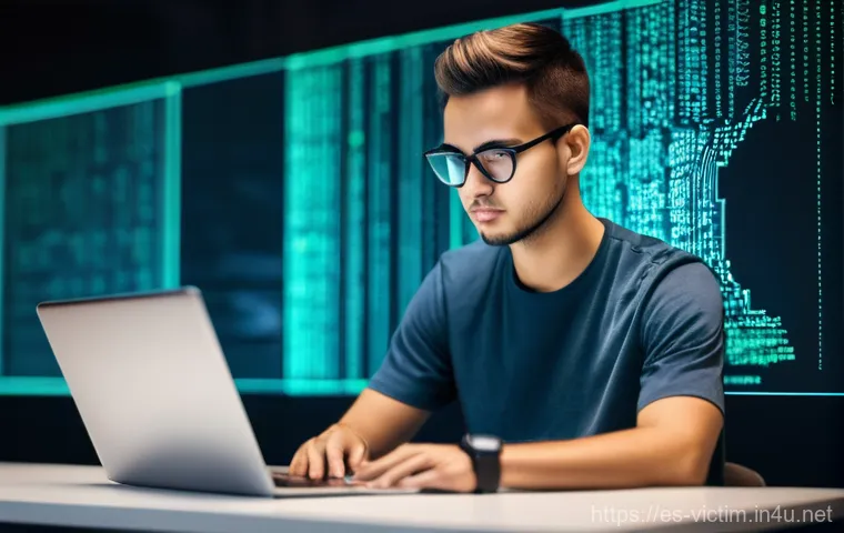 범죄 피해자 법률 상담 후기 - **Prompt 2: Expert Legal Guidance**
    In a modern, professional law office, a diverse male lawyer ...